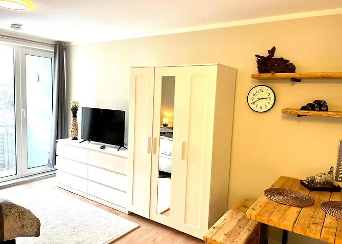 An Der Elbe Mit Balkon, Küche Und Netflix Dresden