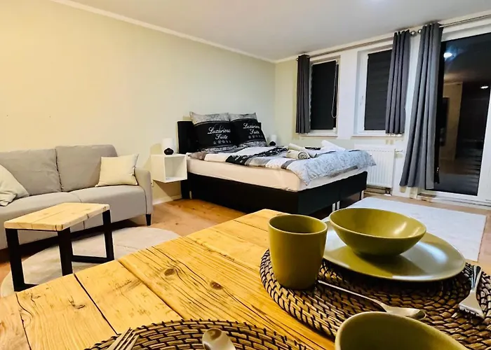 An Der Elbe Mit Balkon, Kueche Und Netflix * Drezda